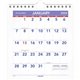 At-A-Glance Wall Calendar - Medium Size - Julian Dates - Monthly - 12 Month - January 2024 - December 2024 - 1 Week Single Page 