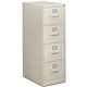 HON 310 H314C File Cabinet - 18.3" x 26.5"52" - 4 Drawer(s) - Finish: Light Gray