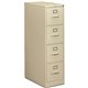 HON 310 H314 File Cabinet - 15" x 26.5"52" - 4 Drawer(s) - Finish: Putty