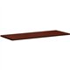 HON Motivate Tabletop - 1.1" Top, 60" x 24" - Mahogany Table Top - Durable - For Office