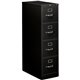 HON 310 H314 File Cabinet - 15" x 26.5"52" - 4 Drawer(s) - Finish: Black