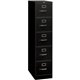 HON 310 H315 File Cabinet - 15" x 26.5"60" - 5 Drawer(s) - Finish: Black