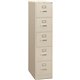 HON 310 H315 File Cabinet - 15" x 26.5"60" - 5 Drawer(s) - Finish: Light Gray