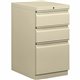 HON Brigade H33720R Pedestal - 15" x 19.9"28" - 3 x Box, File Drawer(s) - Finish: Putty