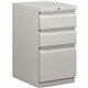 HON Brigade H33720R Pedestal - 15" x 19.9"28" - 3 x Box, File Drawer(s) - Finish: Light Gray