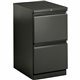 HON Brigade H33823R Pedestal - 15" x 22.9"28" - 2 x File Drawer(s) - Finish: Charcoal