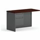 HON 38000 H38216L Return - 48" x 24"29.5" - 2 x Box, File Drawer(s) - Waterfall Edge - Finish: Charcoal