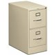 HON 510 H512 Vertical Column - 15" x 25"29" - 2 Drawer(s) - Finish: Putty