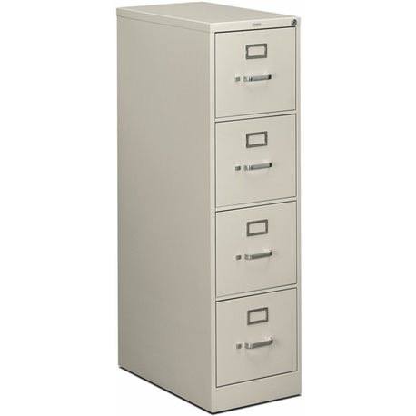 HON 510 H514 Vertical Column - 15" x 25"52" - 4 Drawer(s) - Finish: Light Gray