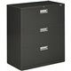 HON Brigade 600 H683 Lateral File - 36" x 18"40.9" - 3 Drawer(s) - Finish: Charcoal