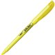 BIC Brite Liner Highlighters - Chisel Marker Point Style - Fluorescent Yellow Water Based Ink - 24 / Box