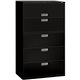 HON Brigade 600 H695 Lateral File - 42" x 18"64" - 5 Drawer(s) - Finish: Black