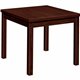 HON H80192 Corner Desk - 24" x 24"20" - Flat Edge - Finish: Mahogany