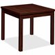 HON H80193 End Table - 24" x 20"20" - Flat Edge - Finish: Mahogany