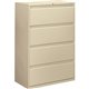 HON Brigade 800 H884 Lateral File - 36" x 18"53.3" - 4 Drawer(s) - Finish: Putty