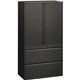 HON Brigade 800 H885LS Lateral File - 36" x 18"67" - 2 Drawer(s) - 3 Shelve(s) - Finish: Charcoal