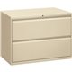 HON Brigade 800 H892 Lateral File - 42" x 18"28.4" - 2 Drawer(s) - Finish: Putty