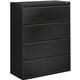 HON 800 Series Full-Pull Locking Lateral File - 4-Drawer - 42" x 19.3" x 53.3" - 4 x Drawer(s) for File - Legal, Letter, A4 - La