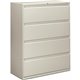 HON Brigade 800 H894 Lateral File - 42" x 18"53.3" - 4 Drawer(s) - Finish: Light Gray