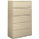 HON Brigade 800 H895 Lateral File - 42" x 18"67" - 5 Drawer(s) - Finish: Putty