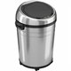 HLS Commercial XL Round Stainless Sensor Trash Can - 18 gal Capacity - Round - Touchless - Sensor, Bacteria Resistant, Caster, M
