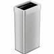 HLS Commercial Stainless Steel Bin Receptacle - Deodorizer - 21 gal Capacity - Rectangular - Fingerprint Proof - 33" Height x 10