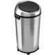 HLS Commercial XL Round Stainless Sensor Trash Can - 23 gal Capacity - Round - Touchless - Sensor, Bacteria Resistant, Caster, M