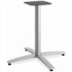 HON Between HBTTX30L Table Base - Textured Silver