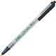 BIC Clic Stic Retractable Ball Pens - Medium Pen Point - Retractable - Black - Clear Barrel - 1 Dozen