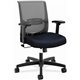 HON Convergence Chair - Navy Fabric Seat - Black Mesh Back - Black Frame - 5-star Base - Navy