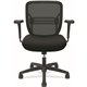 HON Gateway Chair - Black Fabric Seat - Black Mesh Back - Black Nylon Frame - Mid Back - 5-star Base - Black - Armrest