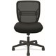 HON Gateway Chair - Fabric Seat - Black Mesh Back - Black Frame - Black