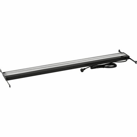 HON Recessed Task Light for 60"-72"W Overhead Storage Black Finish - Fluorescent Bulb - Black - Steel - Recessed Mount, Shelf Mo