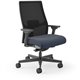 HON Ignition 2.0 Mid-back Big & Tall Task Chair - Navy Foam Seat - Black Back - Black Frame - Mid Back - 5-star Base - Armrest -