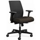 HON Ignition 2.0 Chair - Espresso Fabric Seat - Black Mesh Back - Black Frame - Espresso