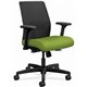 HON Ignition 2.0 Chair - Pear Fabric Seat - Black Mesh Back - Black Frame - Pear