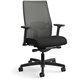 HON Ignition 2.0 Chair - Black Fabric Seat - Charcoal Mesh Back - Black Frame - Mid Back - Black