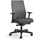 HON Ignition 2.0 Chair - Iron Ore Fabric Seat - Charcoal Mesh Back - Black Frame - Mid Back - Iron Ore