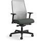 HON Ignition 2.0 Chair - Iron Ore Fabric Seat - Fog Mesh Back - Black Frame - Mid Back - Iron Ore