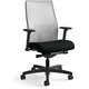 HON Ignition 2.0 Chair - Vinyl Seat - Fog Mesh Back - Black Frame - Mid Back - Black