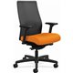 HON Ignition 2.0 Chair - Apricot Fabric Seat - Black Mesh Back - Black Frame - Mid Back - Apricot