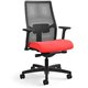 HON Ignition ReActiv Chair - Ruby Fabric Seat - Black Mesh Back - Black Frame - Mid Back - Ruby