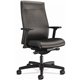 HON Ignition 2.0 Chair - Black Vinyl Seat - Black Vinyl Back - Black Frame - Mid Back - Black