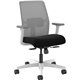 HON Ignition Low-back Task Chair - Black Seat - Fog Mesh Back - Designer White Frame - Low Back - 1 Each