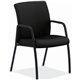 HON Ignition Chair - Black Fabric Back - Black Steel Frame - Black - Armrest