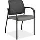 HON Ignition Chair - Frost Fabric Seat - Mesh Back - Black Steel Frame - Frost - Armrest