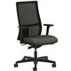 HON Ignition Chair - Iron Ore Fabric Seat - Black Mesh Back - Black Frame - Mid Back - 5-star Base - Black