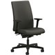 HON Ignition Chair - Iron Ore Seat - Iron Ore Fabric Back - Black Frame - Mid Back - 5-star Base - Black