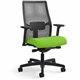 HON Ignition ReActiv Back Task Chair - Fabric Seat - Pear Fabric Seat - Black Mesh Back - Black Frame - 5-star Base - 1 Each