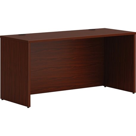 HON Mod Credenza Shell | 60"W | Traditional Mahogany Finish - 60" x 24"29" - Finish: Traditional Mahogany, Laminate